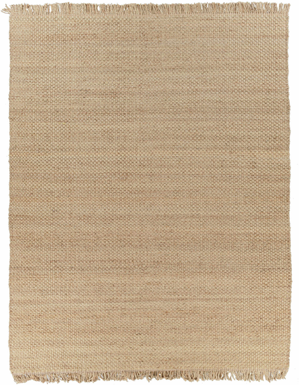 Hovland Hand Woven Natural Jute Rag Rug - Clearance